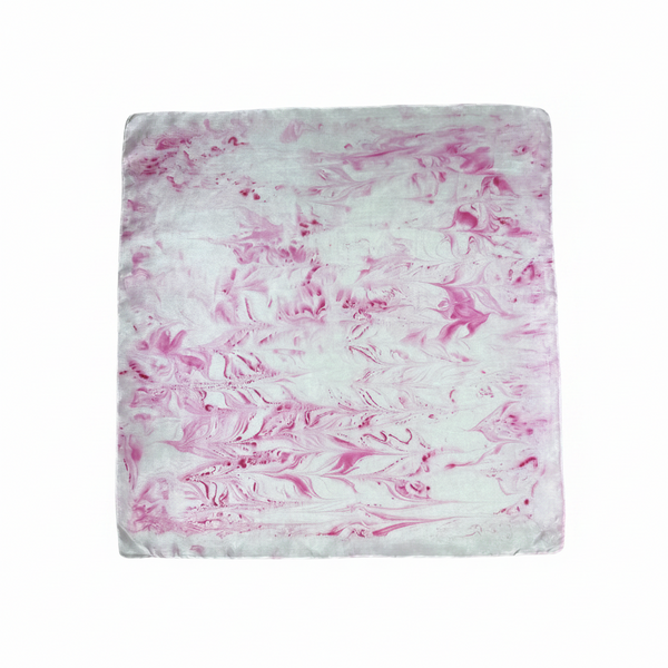 Mystic Flow | Pañuelo de seda pintado a mano